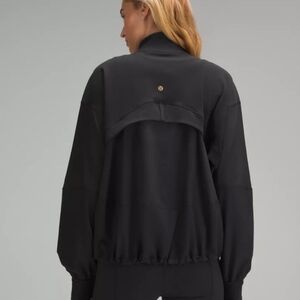 lululemon athletica Black Bomber Jacket